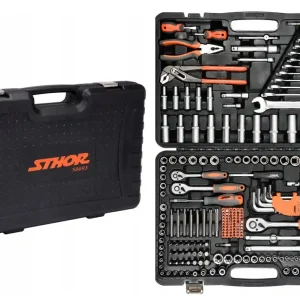 Zestaw nasadek grzechotki bity 225 el STHOR 58693 YATO Tylko do końca tygodnia