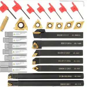 Zestaw noży tokarskich składanych nóż tokarski płytki 12x12 mm 21 szt FALON-TECH Szybka dostawa