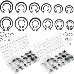 Zestaw pierścieni segera 600 szt pierścienie segery wewnętrzne zewnętrzne FALON-TECH Wyjątkowa oferta