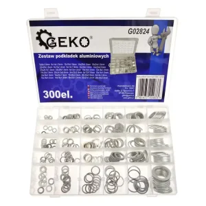 Zestaw podkładek aluminiowych 300el podkładki aluminiowe GEKO Kup online