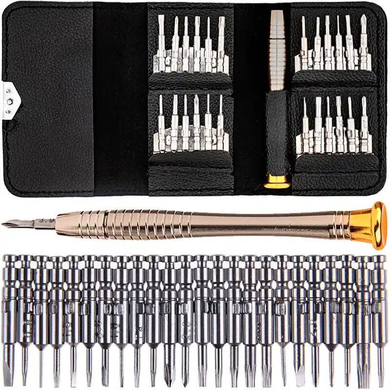 Zestaw precyzyjnych śrubokrętów GSM TEL TORX 25w1 Falon-Tech Darmowa dostawa