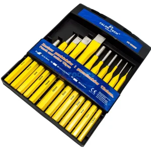 Zestaw Punktaków Wybijaków i Przecinaków 12 el FALON-TECH Niska cena