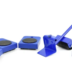 Zestaw rolki do transportu przesuwania mebli 150kg 5el GEKO Cena promocyjna