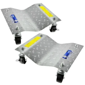 Zestaw rolki do transportu stalowe warsztatowe 680kg 1500LBS 2szt GEKO Nie przegap