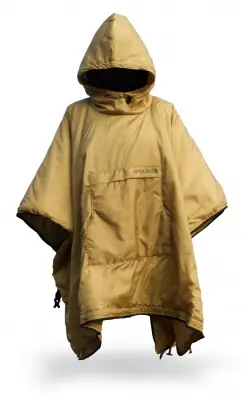 Niska cena Offlander Ponczo kempingowe z ogrzewaczem szampan