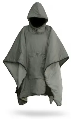 Offlander Ponczo kempingowe z ogrzewaczem szare Darmowy zwrot