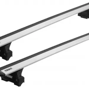 Niska cena Bagażnik dachowy THULE belki WingBar Evo Srebrny Audi Q3 (III) (FJ) 2025-> 5 drzwi suv