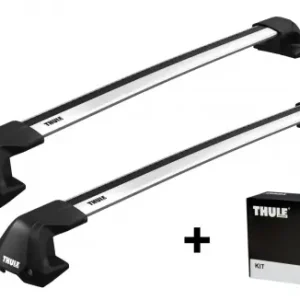 Hit sprzedaży THULE stopy EDGE 7205 + belki WingBar Edge + KIT dopasowujący